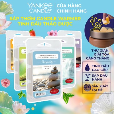 Sáp thơm tinh dầu thảo dược Candle Warmers từ Yankee Candle (nhiều mùi tùy chọn)