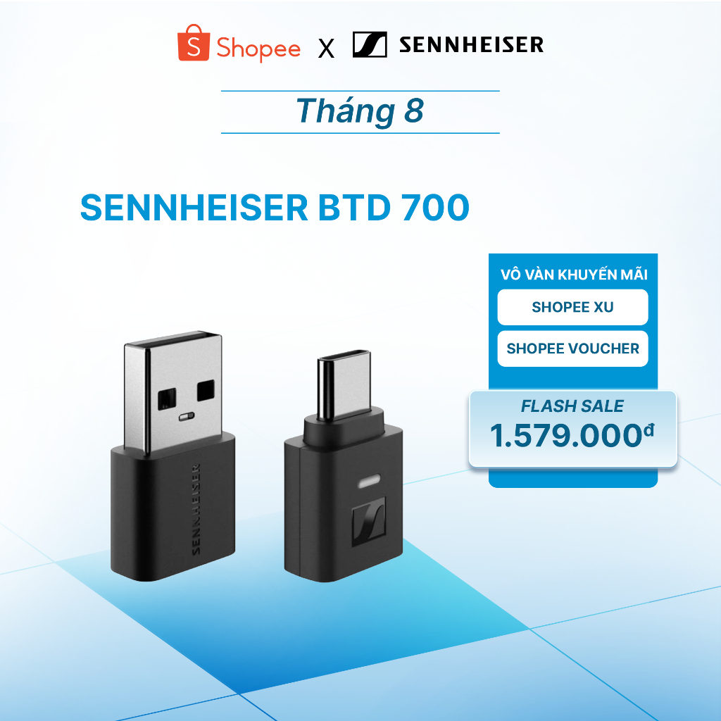 [SHIP HỎA TỐC] USB Dongle Sennheiser BTD 700 - Hàng Chính Hãng