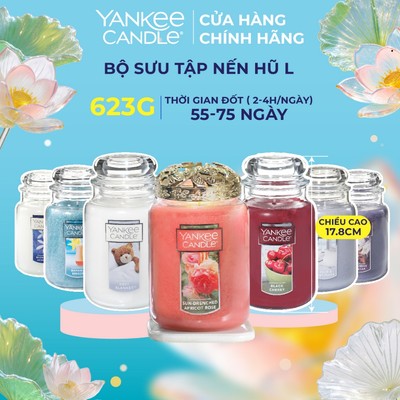 Nến thơm hũ Yankee Candle size L - BST mùi hương đặc biệt (623g)