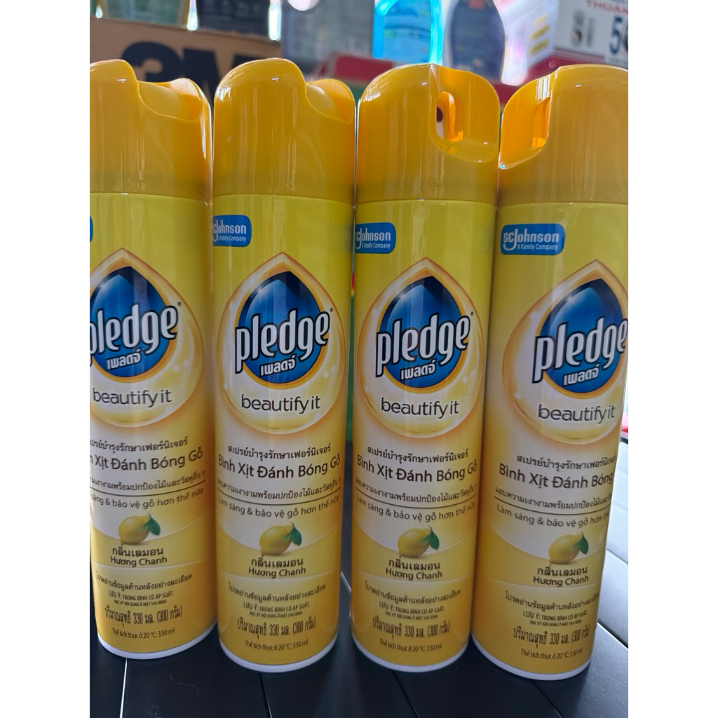 Bình Xịt Đánh Bóng Gỗ Pledge