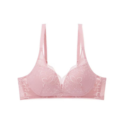 Áo ngực Triumph Aqua Plumeria HU DV 01 Không Gọng, Mút Nâng, Cổ Chữ V