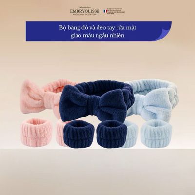 [Quà tặng] Bộ băng đô đeo rửa mặt đa năng Embryolisse