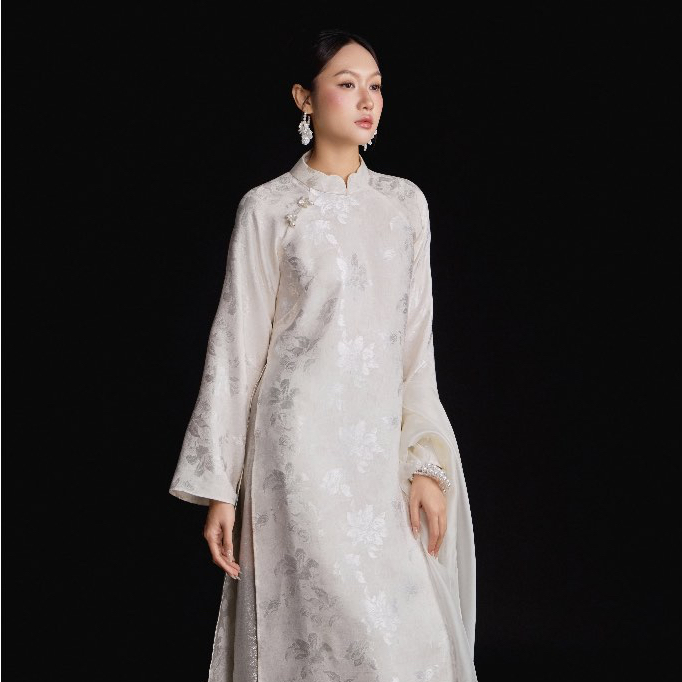Áo Dài Vân Hoa - EDINI - A1751