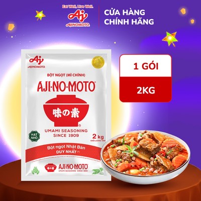 [CHÍNH HÃNG] Bột ngọt AJI-NO-MOTO® Hạt nhỏ 2Kg/gói