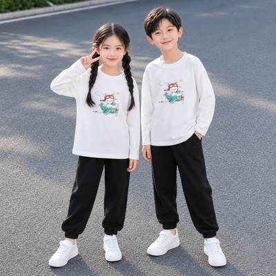 Bộ thu đông bé in hình Gấu lái máy bay cân nặng từ 15-40kg Loza BW728