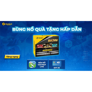 Android box Zestech DX300 thế hệ 2 phiên bản 2026(Tặng Vietmap Live 2 Năm + Sim 4G)