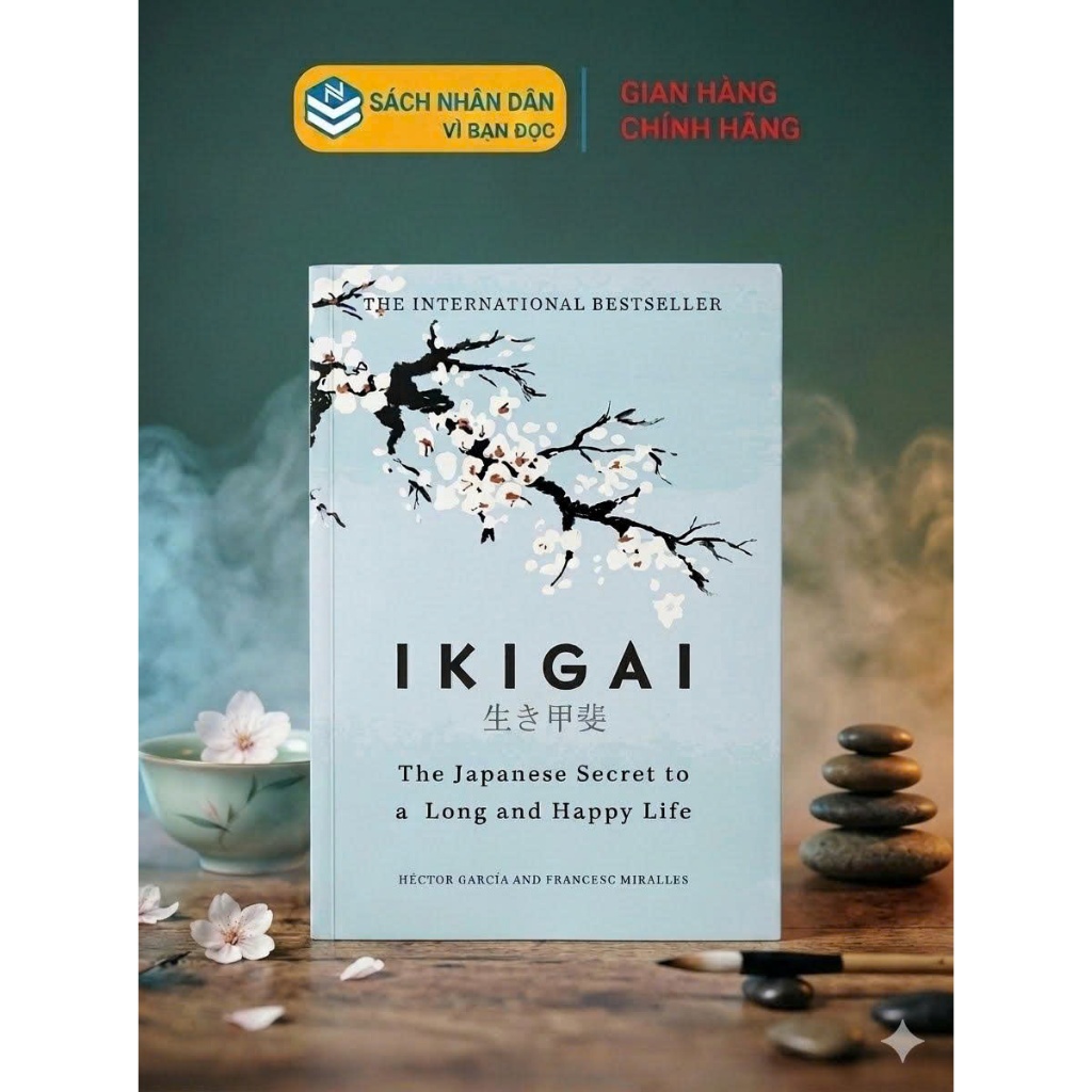 Sách Ngoại Văn: Ikigai - Hard Back