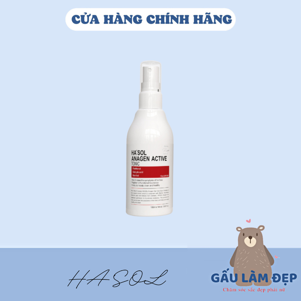 Hasol Anagen Tonic Giúp Tóc Khỏe Mượt