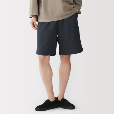[26AW] MUJI Quần Short Nam Vải Waffle Chống Uv