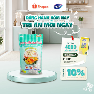 Màng bọc thực phẩm PE dạng bo chun MyJae, màng bọc bảo quản thức ăn (100 Cái/Gói)