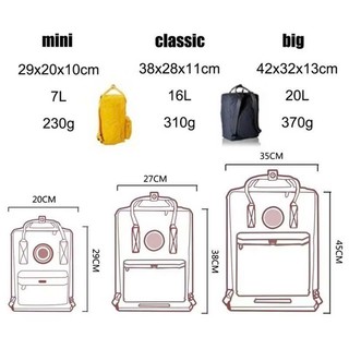 Balo Kankel size Classic, balo đi học chống thấm nước-bảo hành 12 tháng