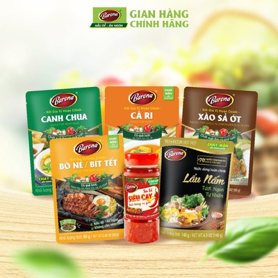Gia Vị Chay Barona chuẩn Vị Không Cần Nêm Nếm
