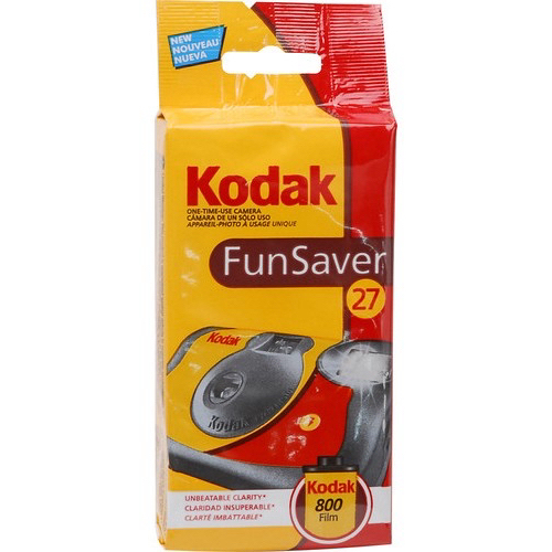 Máy ảnh film Kodak Funsaver 800 / Kodak Power Flash 800 - Máy ảnh chụp một lần - Disposable Camera -