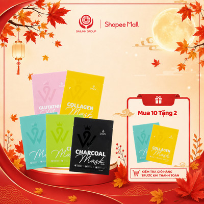 [Mua 10 Tặng 2 ] Mặt Nạ Collagen Daliv Hàn Quốc 27g – Dưỡng Ẩm, Mờ Nếp Nhăn, Căng Bóng Da