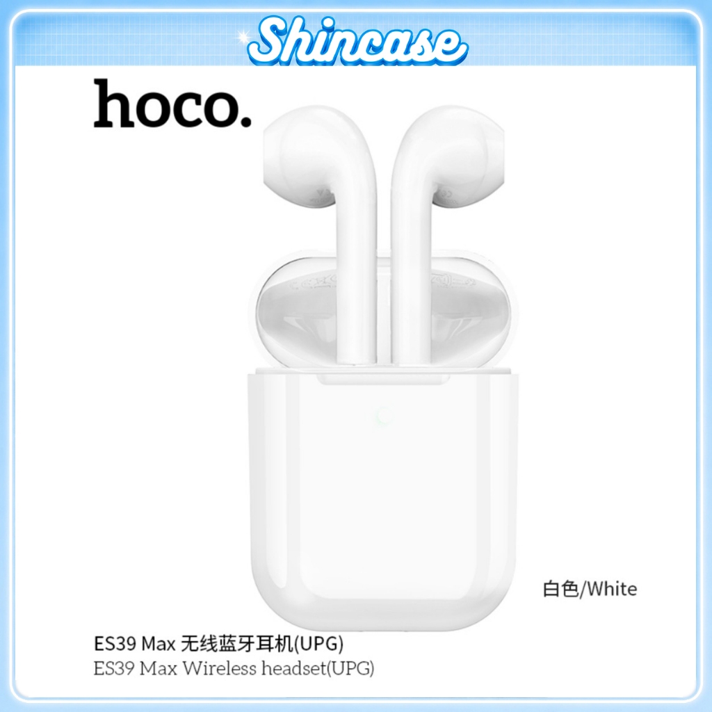 Tai Nghe Bluetooth Hoco ES39/ ES39 Max/ ES39 Plus Hỗ Trợ Sạc Không Dây, Có Mic Đàm Thoại, Nghe Liên 