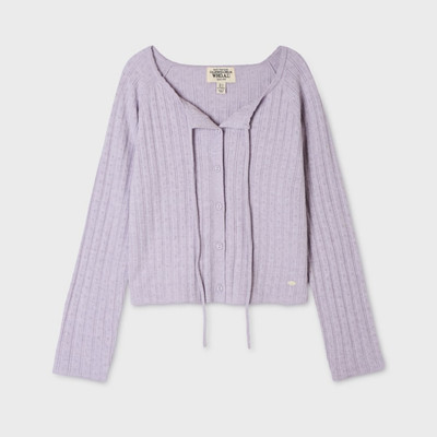 Áo Cardigan WHO.A.U Ribbon Punching Skashi Cardigan_WHCKGB925F