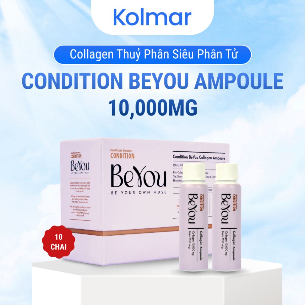 [Hàng tặng] Collagen Thuỷ Phân Siêu Phân Tử CONDITION BEYOU AMPOULE 10,000MG - Thực Phẩm Bổ Sung (Hộ