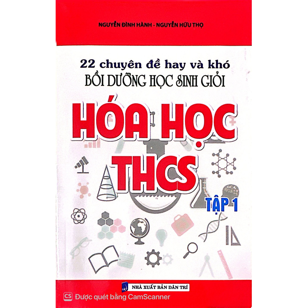 Sách - 22 chuyên đề hay và khó Bồi dưỡng học  sinh giỏi Hoá Học Tập 1