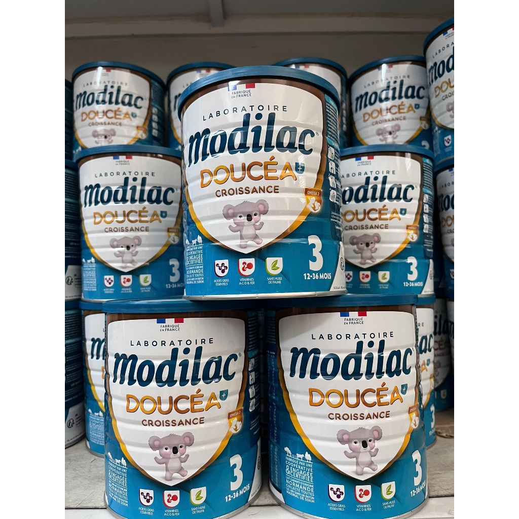 COMBO 3 Lon Sữa bột MODILAC DOUCEA số 3 800g DATE 11.2026