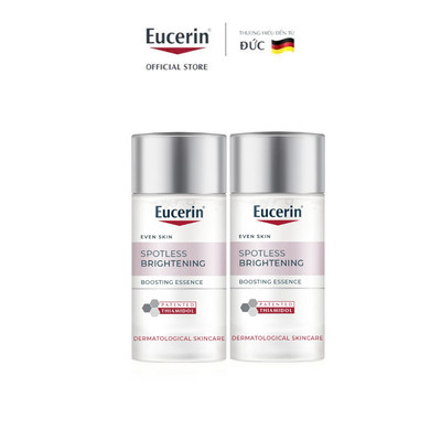 [HB Gift] Bộ 2  Nước dưỡng da sáng & cấp ẩm cho da Eucerin Boosting Essence 30ml