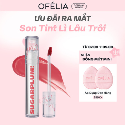 [LIVESTREAM x OFÉLIA] Son Tint Nước Mịn Lì Thuần Chay SUGARPLUM MistyNow Blurring Tint (3.8g)