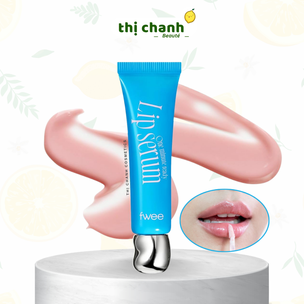 Tinh Chất Dưỡng Môi Mềm Mịn FWEE One Minute Ready Lip Serum 9g