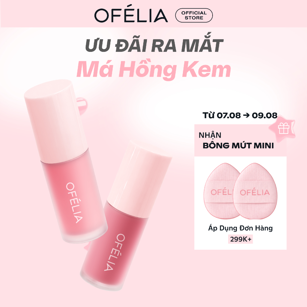 [LIVESTREAM x OFÉLIA] Má Hồng Kem OFÉLIA Lolli Liquid Blush (4.6g)
