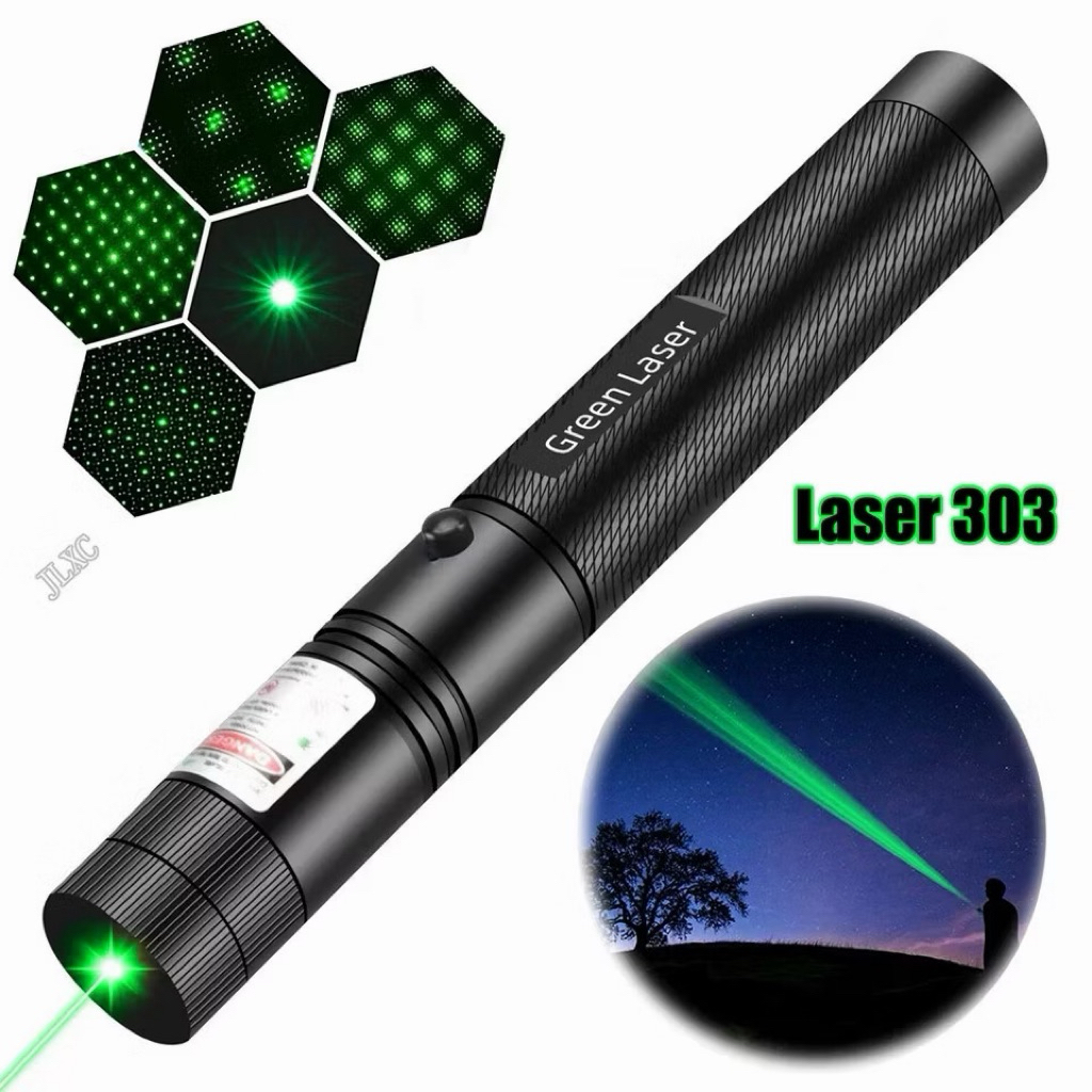 Đèn Laser Siêu Mạnh-Đèn Laser 303 Tia Sáng Xanh