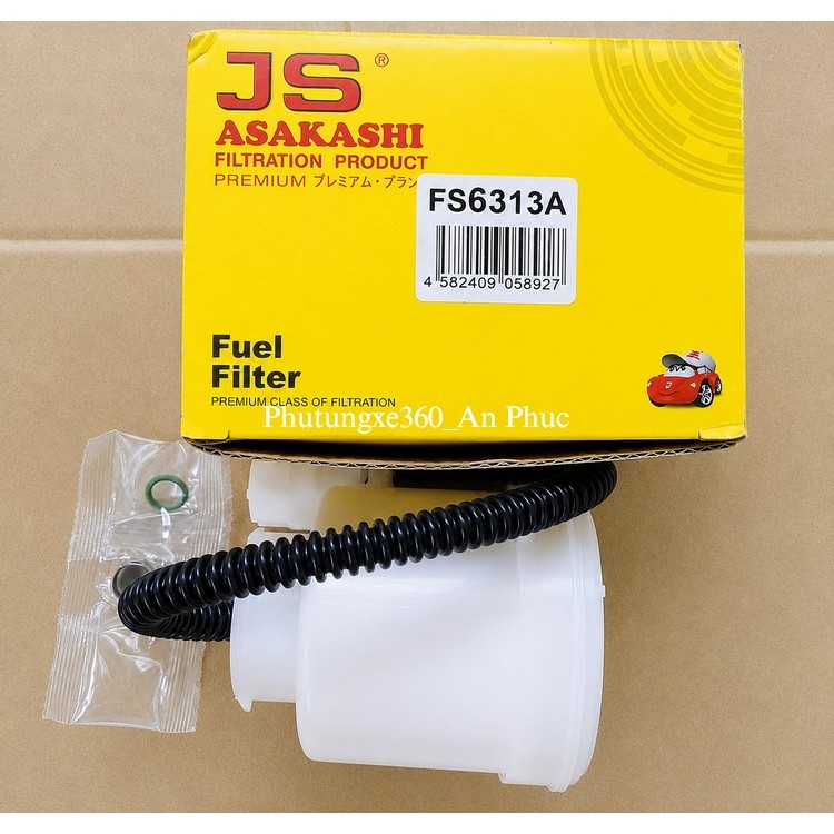 Lọc Xăng Toyota RAV 4 05-12, Highlander 07-10, hiệu JS Asakashi Nhật FS6313A  7702412650, 7702448040