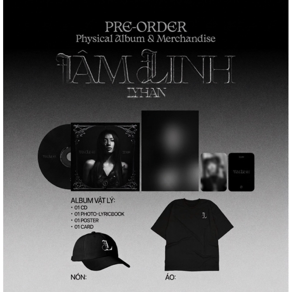 ALBUM - MERCH TÂM LINH | LYHAN CHÍNH HÃNG