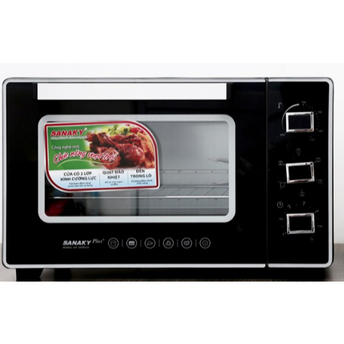 Lò Nướng Sanaky VH3599N2D/VH3599S2D 35L 1600W,Đa Chức Năng, Chất Lượng Đảm Bảo. CHÍNH HÃNG
