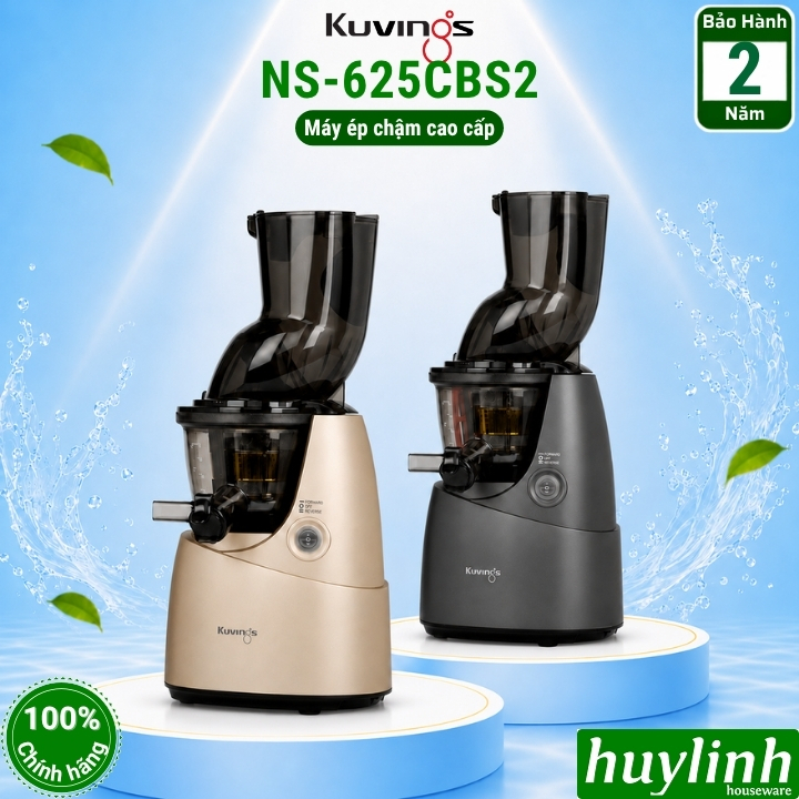 Máy ép trái cây chậm Kuvings NS-625CBS2 - sản xuất tại Hàn Quốc