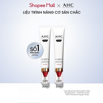 [LIVE] Combo 2 kem mắt cho mặt nâng cơ săn chắc/ cấp ẩm căng bóng/ mờ nám sáng da AHC 30ML