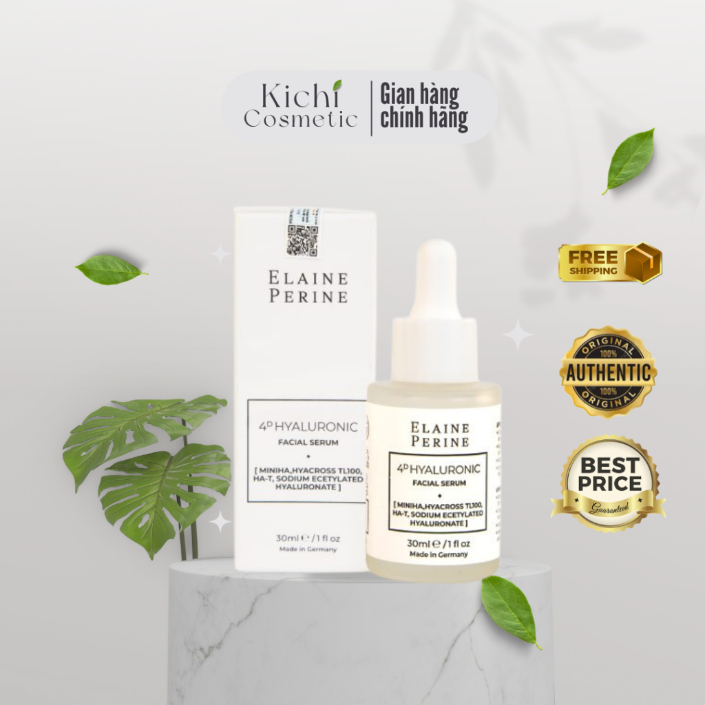 [Hàng công ty] Serum HA 4D Hyaluronic Facial Elaine Perine  Serum cấp ẩm, cấp nước