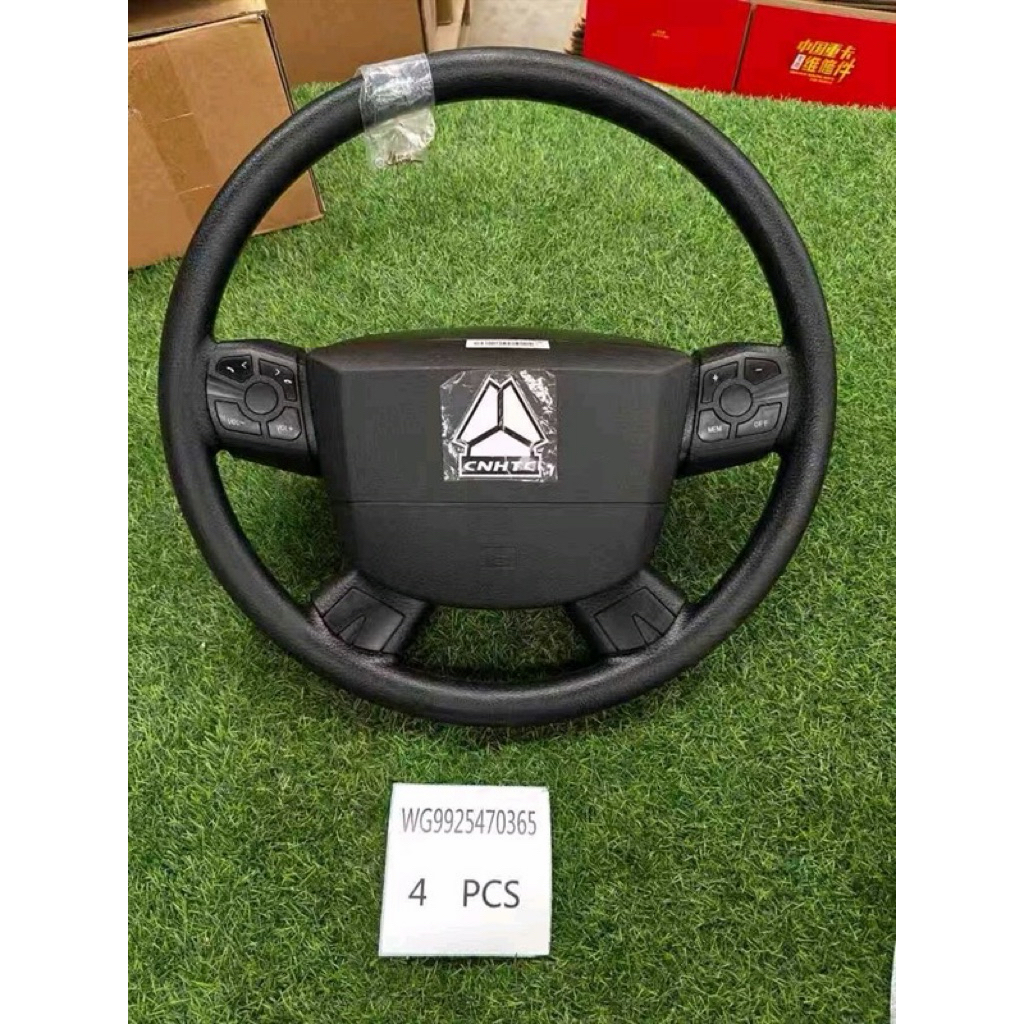 Vô Lăng Lái Xe Sitrak Chính Hãng SINOTRUK Mã WG9925470365CH | Phụ Tùng Xe Tải Sitrak Chính Hãng