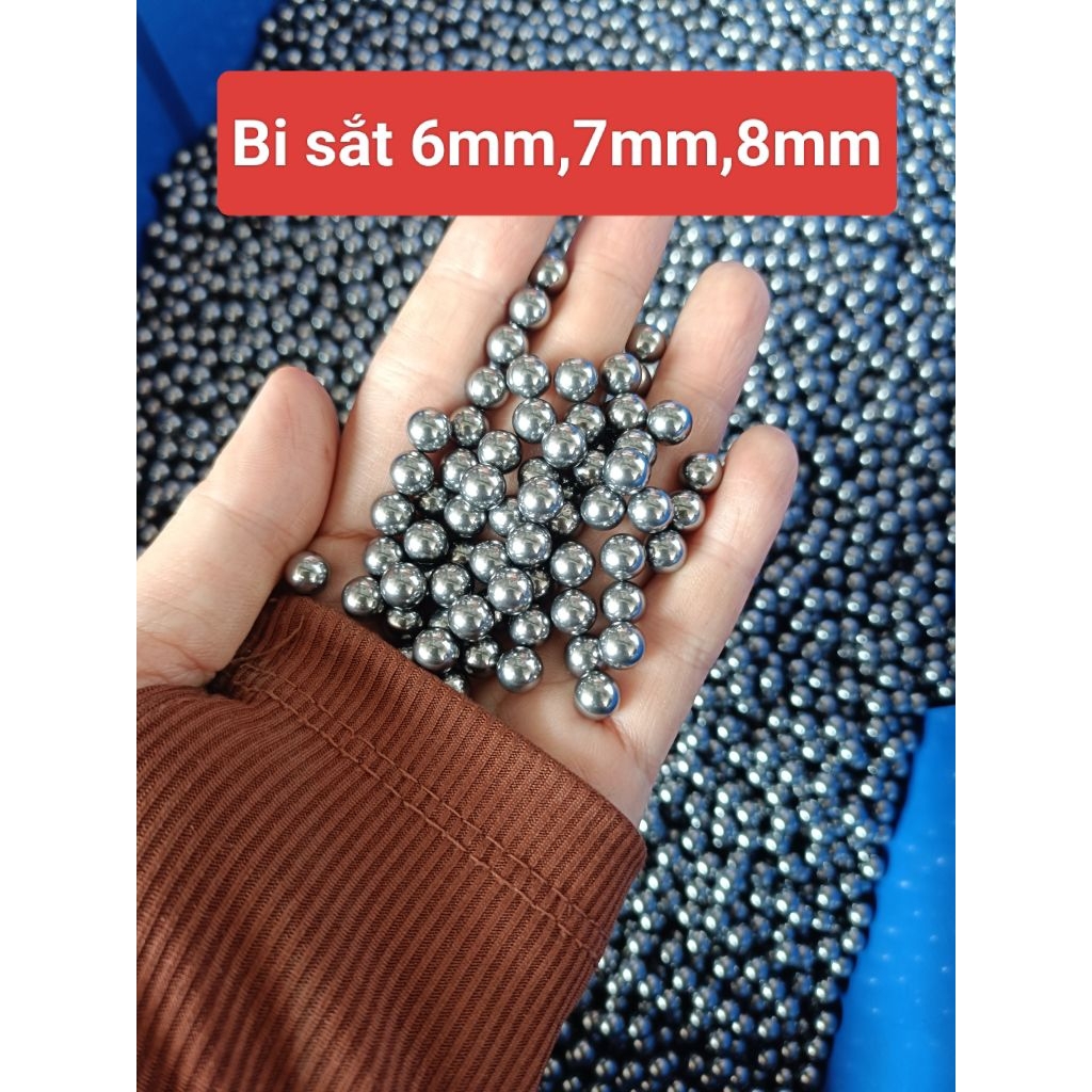 Bi sắt 6li, 7li, 8li, hít bi ( 500g-1kg)
