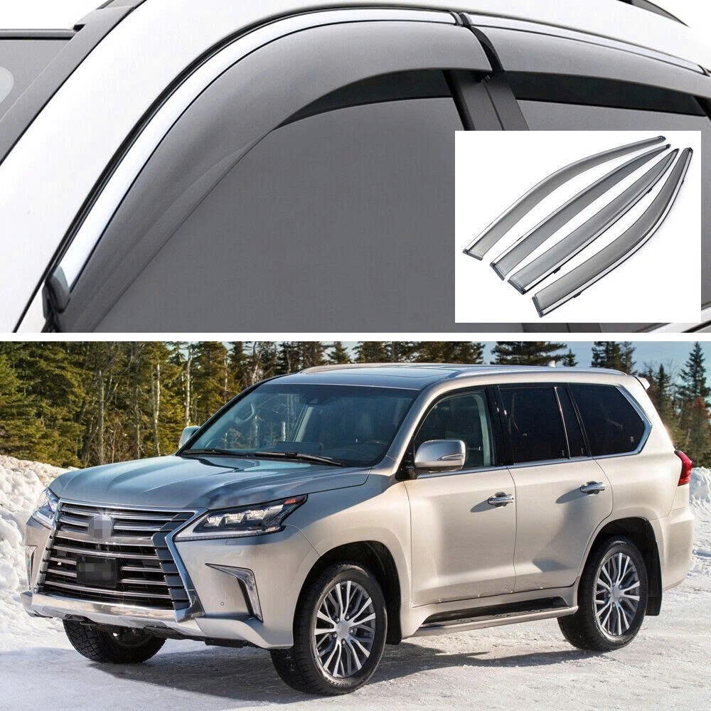 Vè Mưa Lexus LX570 ( 2008 - 2015 ) ( 2016 - 2022 ) - Viền Che Mưa Cánh Cửa Lexus LX570