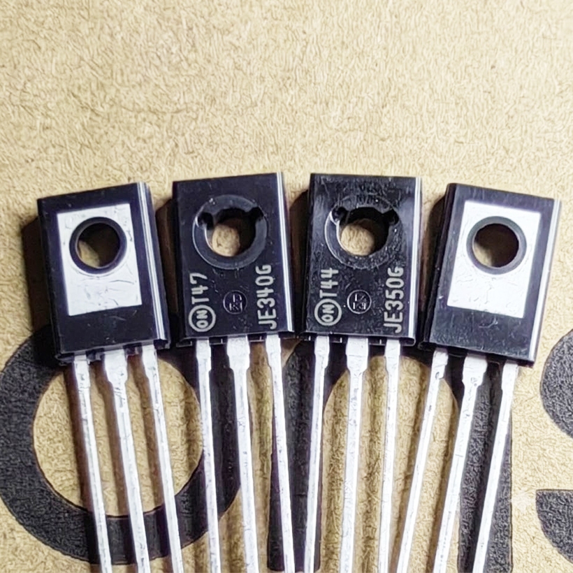 (2 cặp) Transistor MJE340 MJE350 chính hãng ON Semiconductor