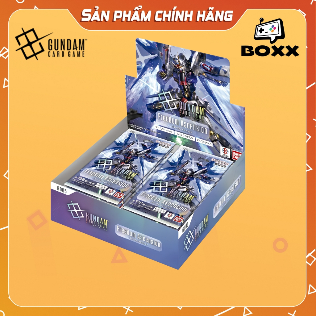 GUNDAM Card Game: Freedom Ascension GD-05 Japanese Booster Box