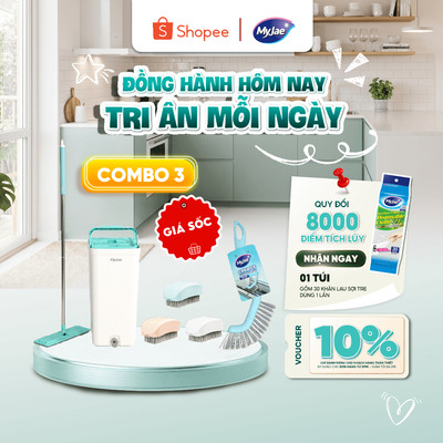 SỐ LƯỢNG CÓ HẠN-Bộ 3 món vệ sinh nhà cửa thông mình, tiện lợi, tiết kiệm thời gian