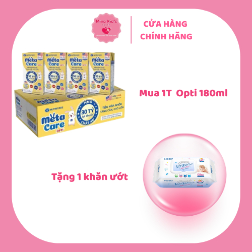 Sữa pha sẵn Nutricare Metacare Opti 48 hộp x 180ml