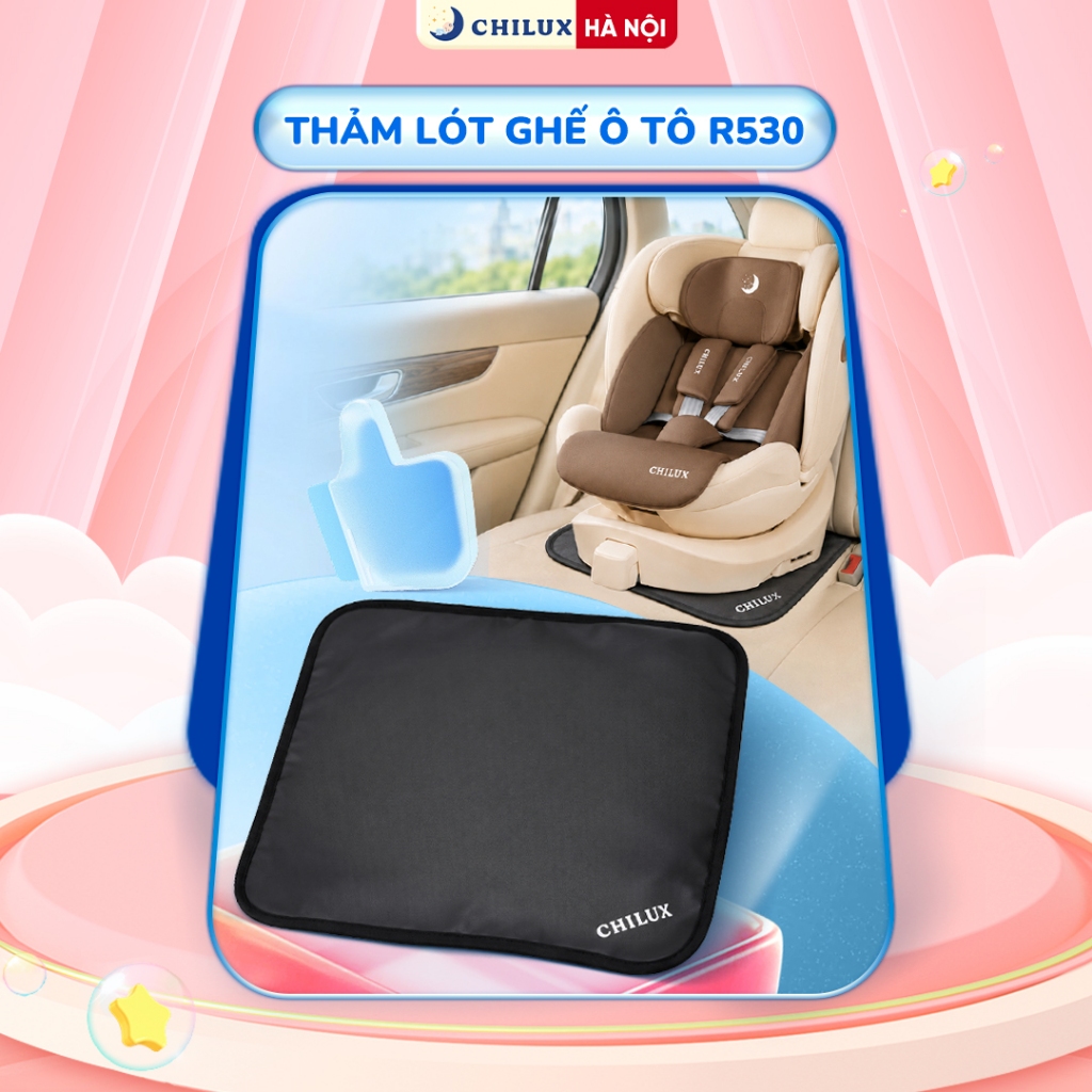Thảm lót ghế ô tô Chilux R530 - Chống trầy xước ghế xe, chất liệu da PU