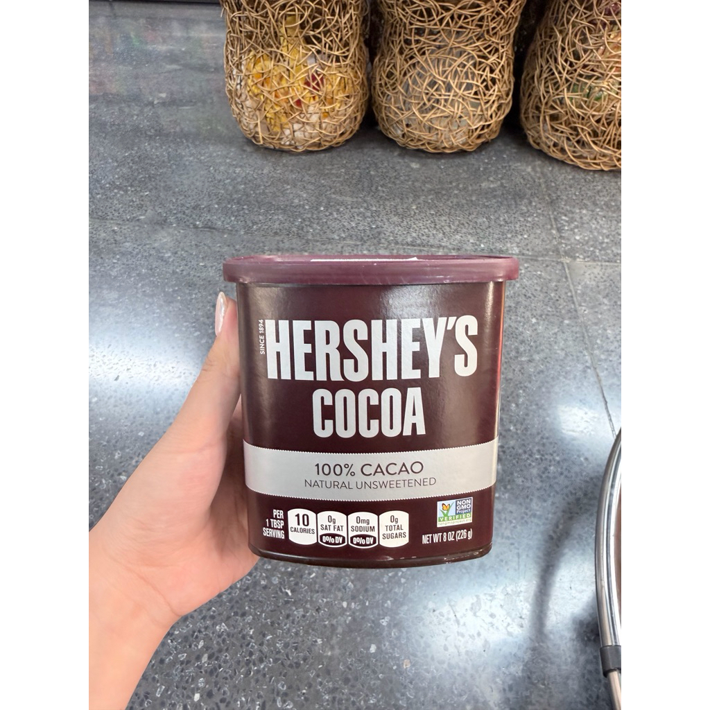 Bột cacao nguyên chất Hershey’s 100%