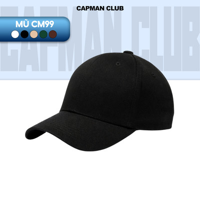[BEST SELLER] Mũ lưỡi trai trơn nam nữ CAPMAN CLUB, nón kết basic unisex CM99 đơn giản, cá tính
