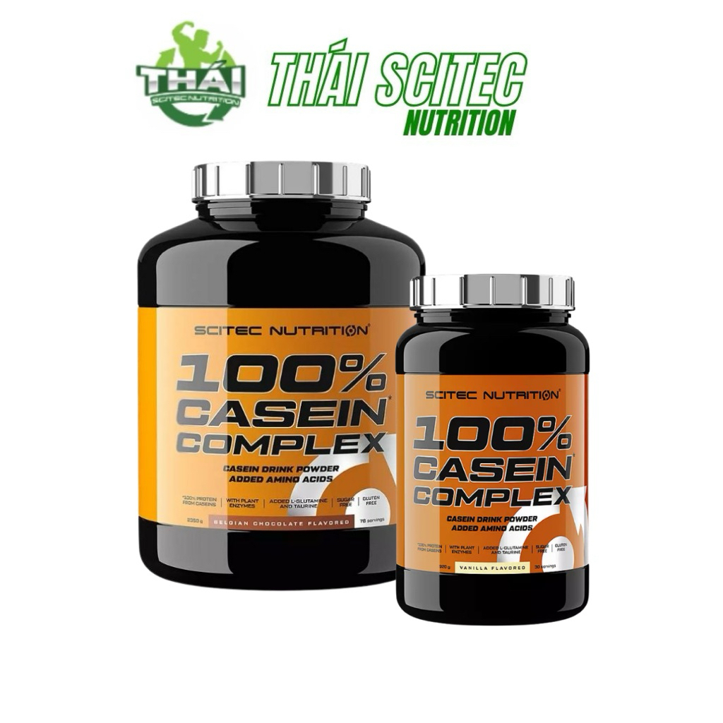 Casein Complex Scitec Nutrition, whey protein hấp thụ chậm