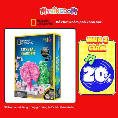 Đồ Chơi Nat Geo Khu Vườn Pha Lê STEAM RTNGCRYSGRDN