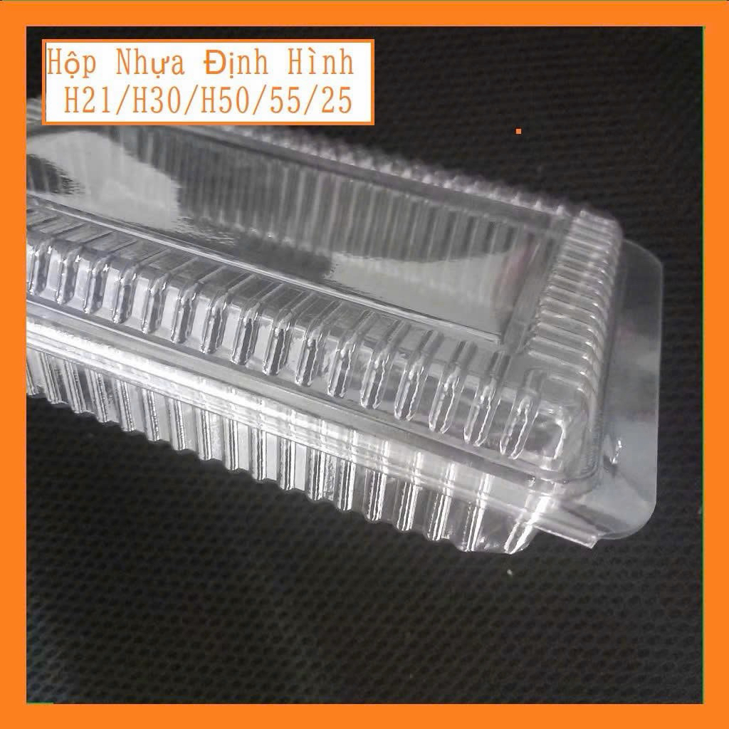 (Lốc = 100 cái  )hộp  nhựa  định hình H25