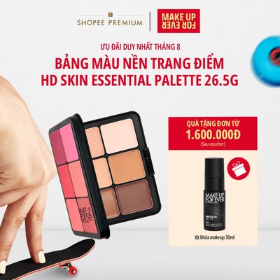 Bảng màu nền trang điểm tích hợp Hd Skin Essential Palette 26.5g