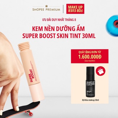 MỚI - Kem Nền Dưỡng Ẩm Super Boost Skin Tint 30ml - MAKE UP FOR EVER
