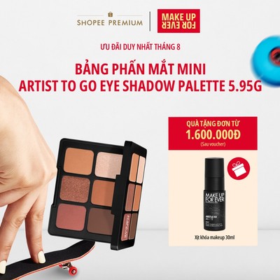 Bảng Phấn Mắt Mini ARTIST TO GO EYESHADOW PALETTE 5.95G